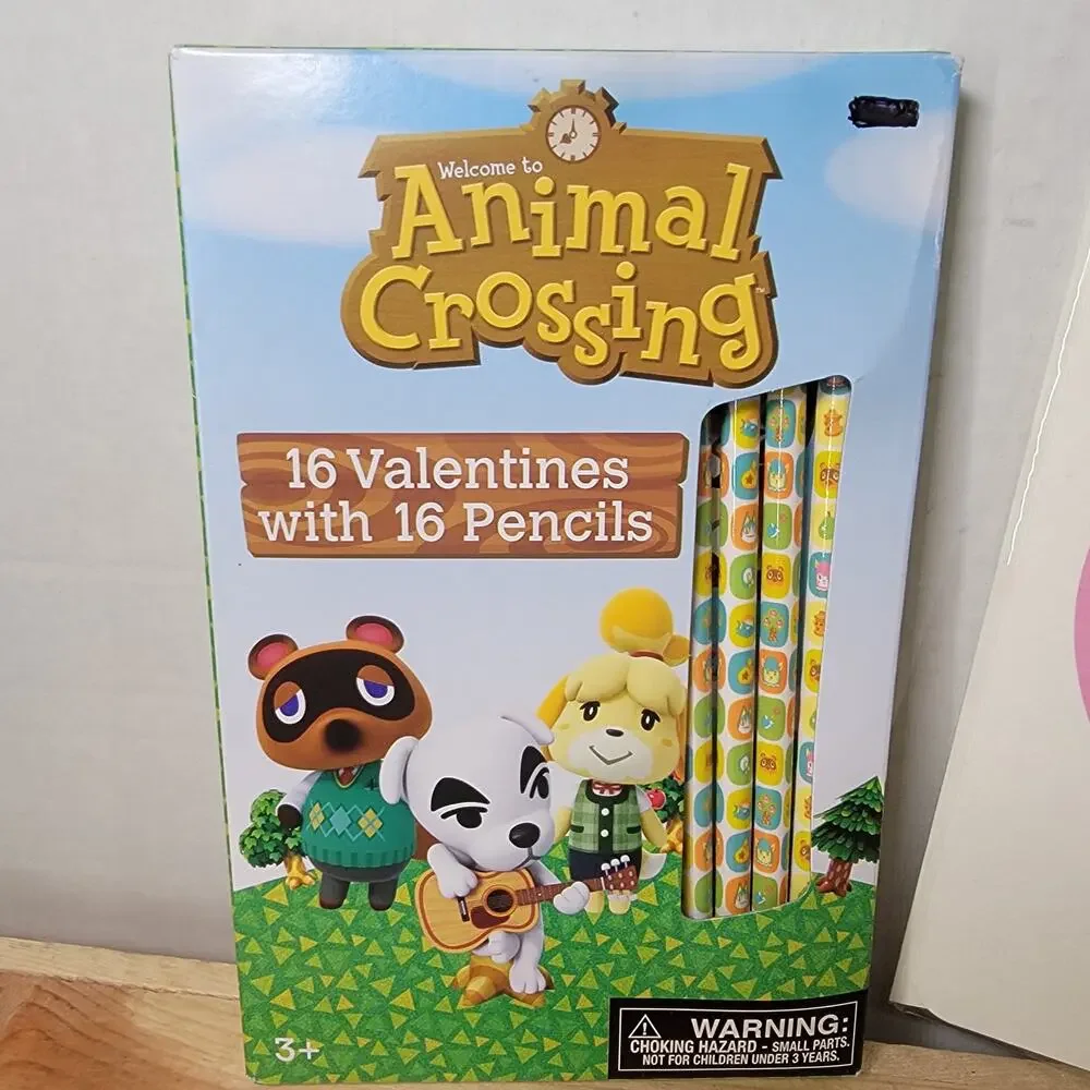Set of 2 Valentines: Rae Dunn & Animal Crossing - NEW